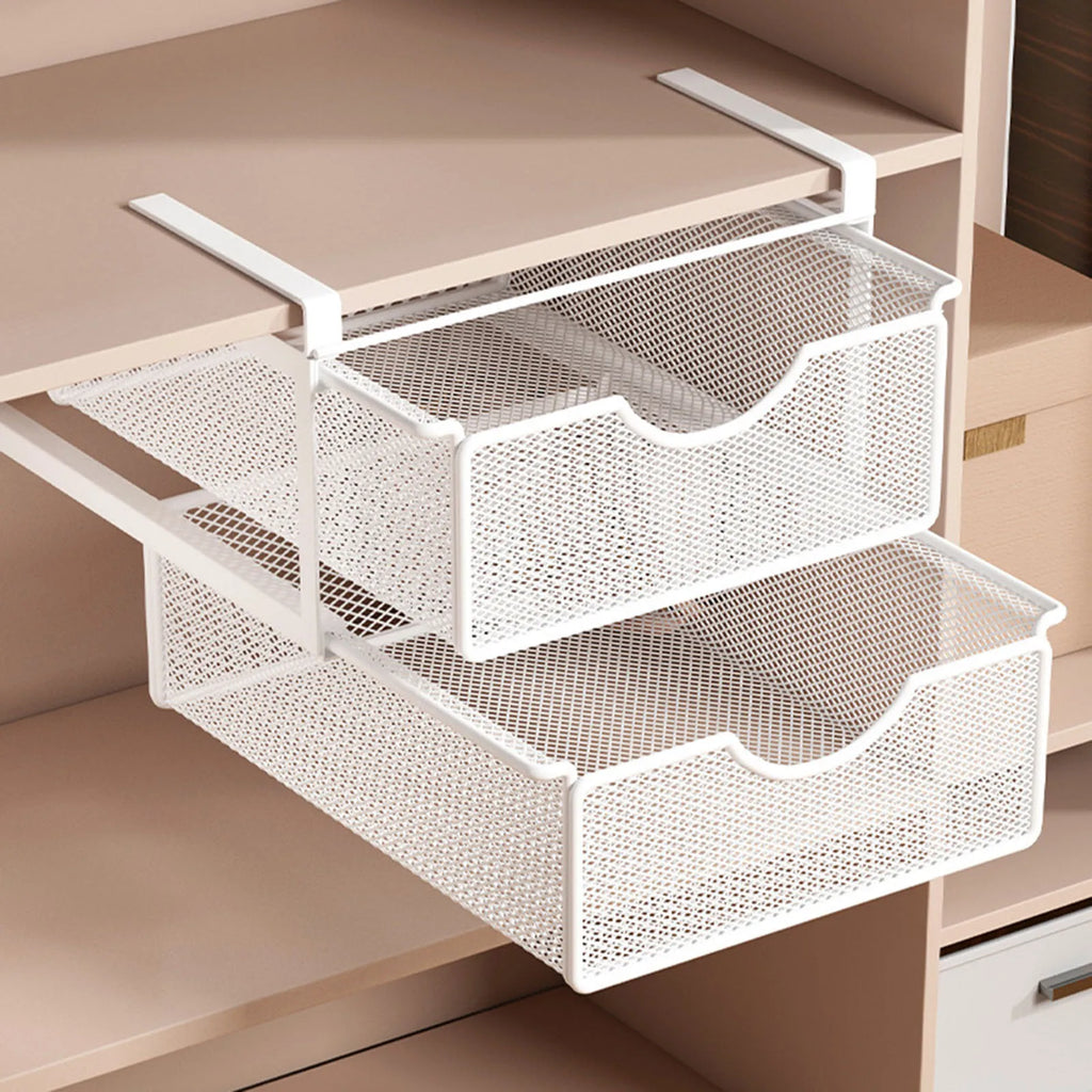 Under-Shelf Hanging Storage Basket
