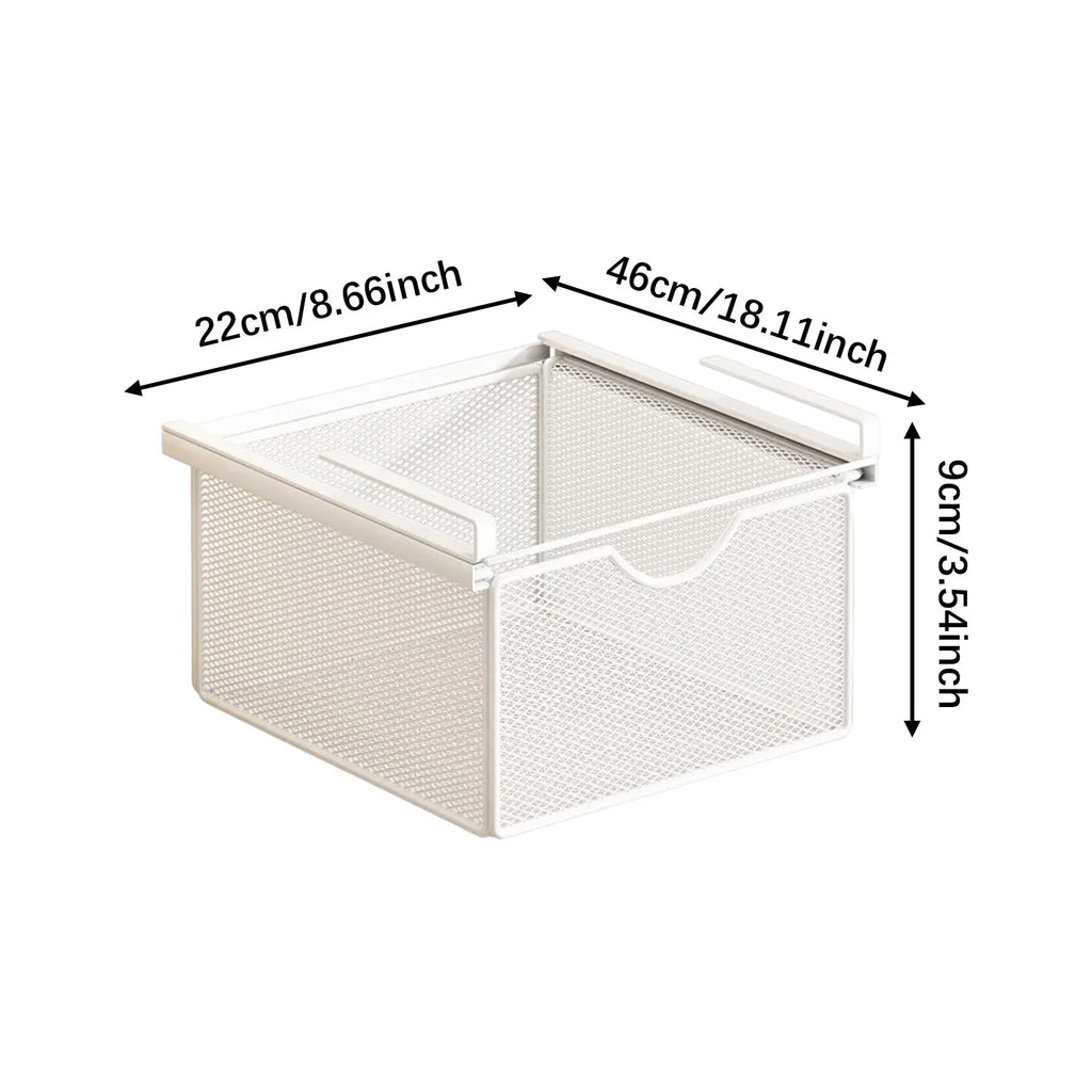 Under-Shelf Hanging Storage Basket