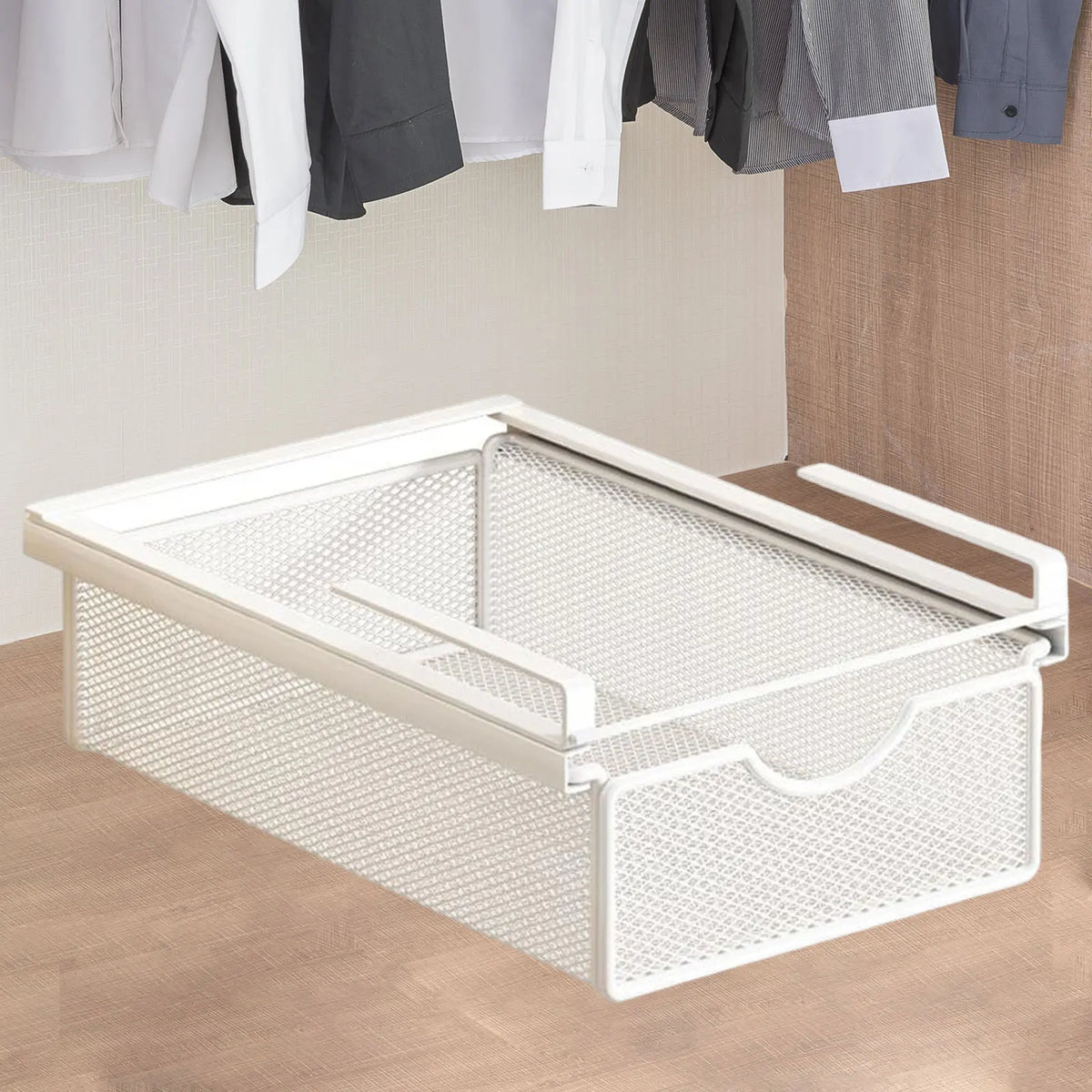 Under-Shelf Hanging Storage Basket