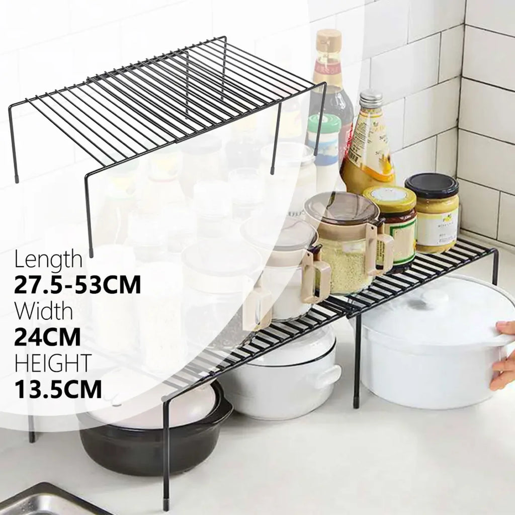 Expandable Kitchen Shelf & Spice Organiser