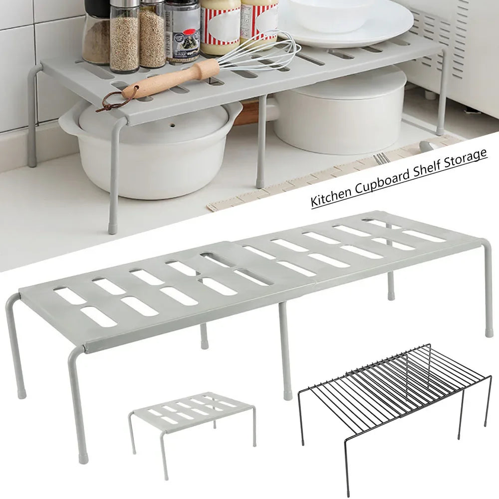 Expandable Kitchen Shelf & Spice Organiser