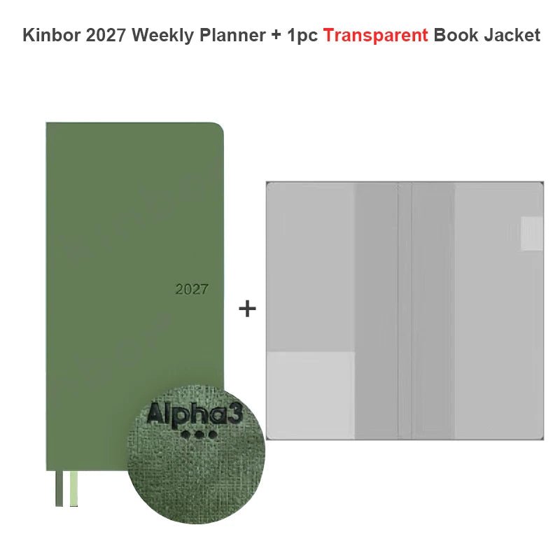 Kinbor 2027 Pocket Weekly Planner