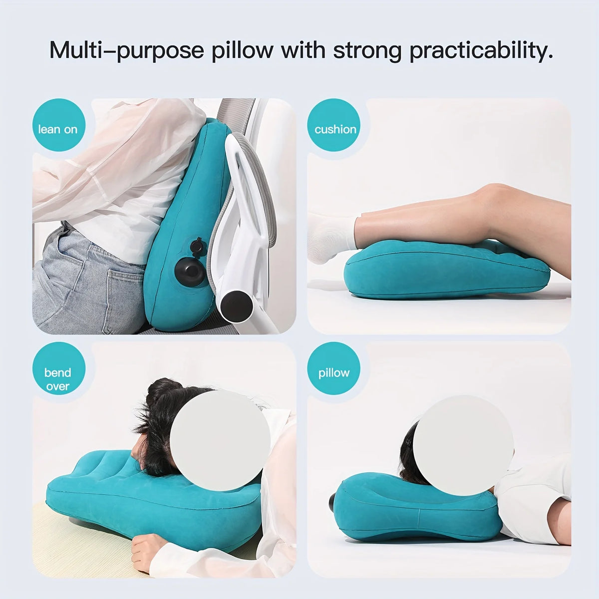 Inflatable Travel Lumbar Cushion