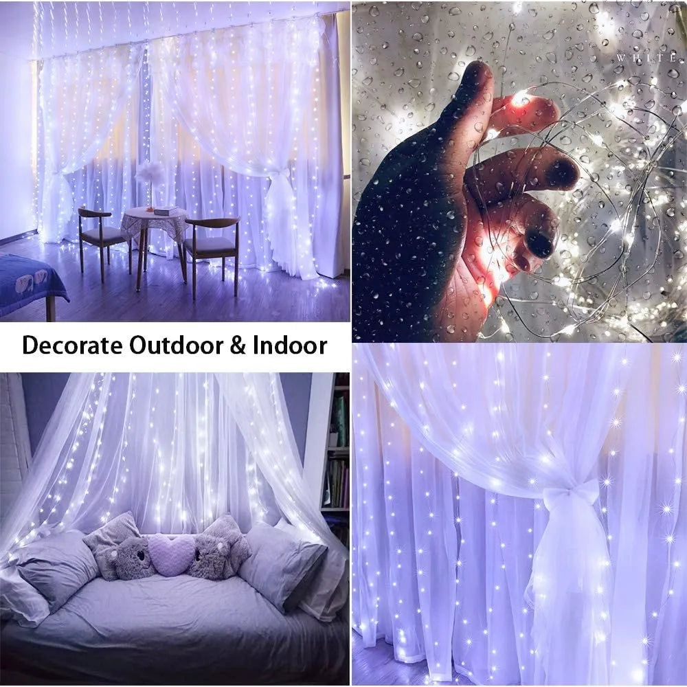 LED Fairy Light Curtain
