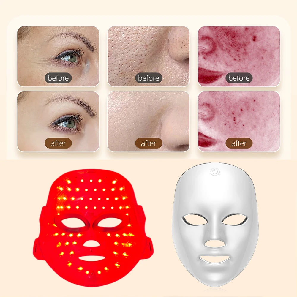 Rechargeable LED Facial Mask