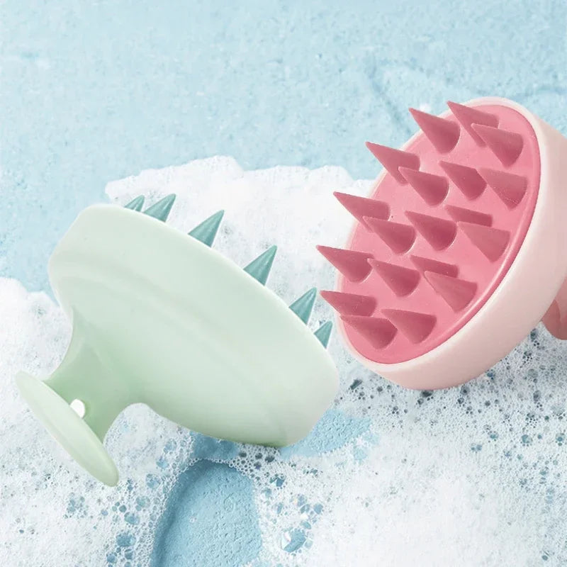 Silicone Scalp Shampoo Brush