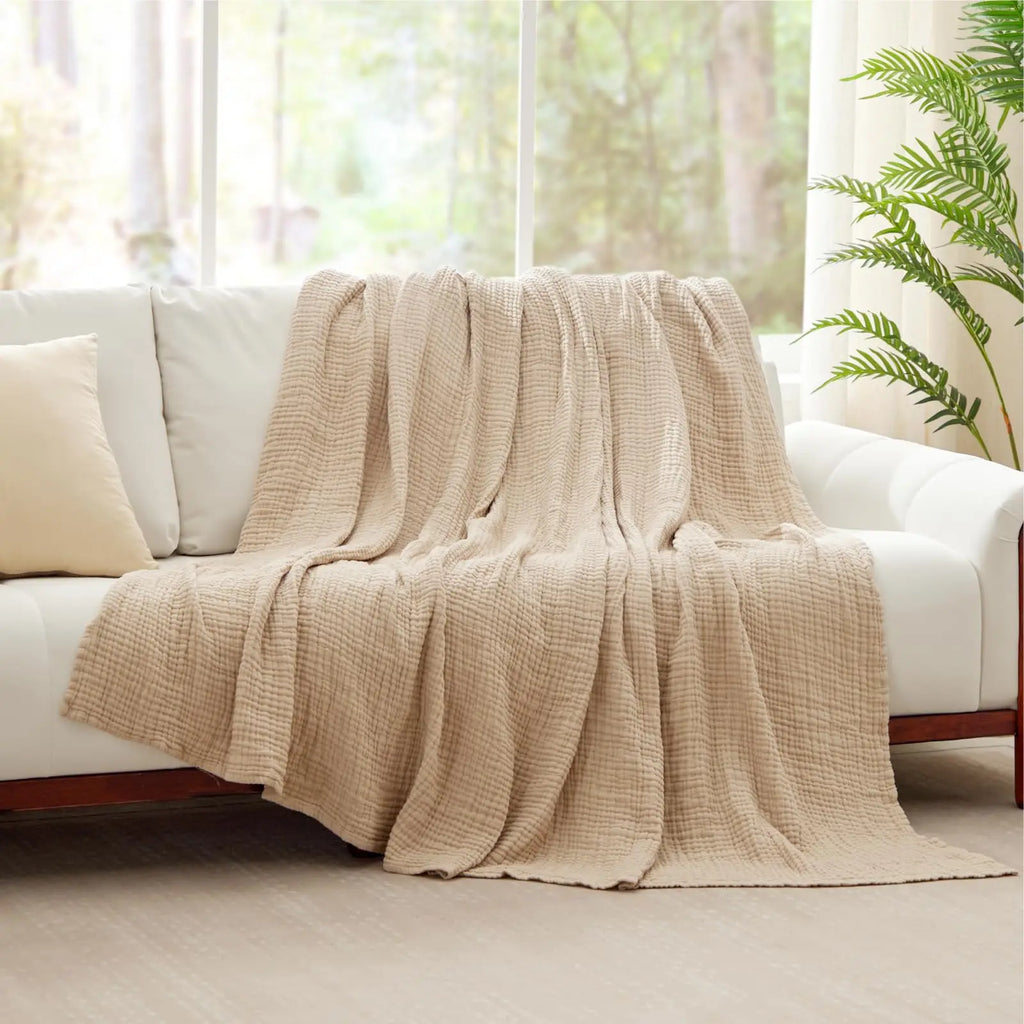 100% Cotton Muslin Blanket