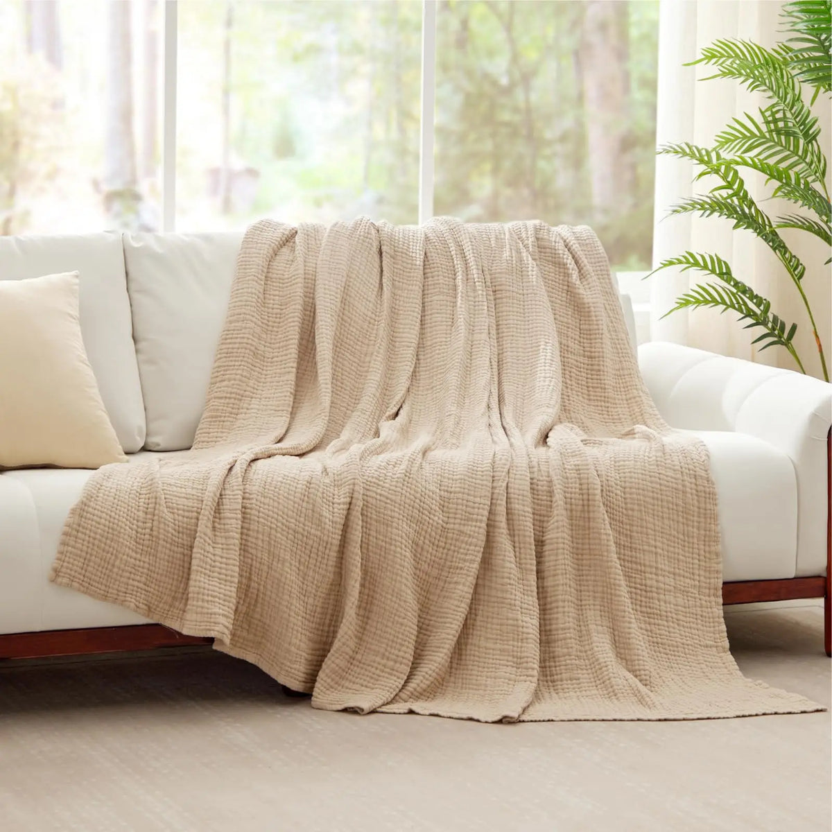 100% Cotton Muslin Blanket