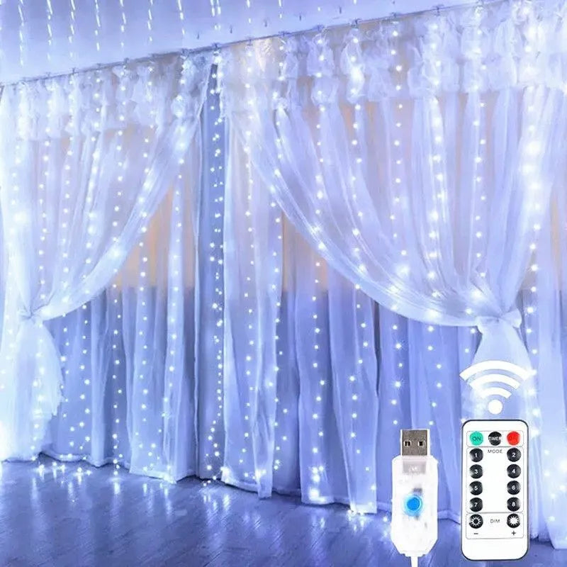 LED Fairy Light Curtain