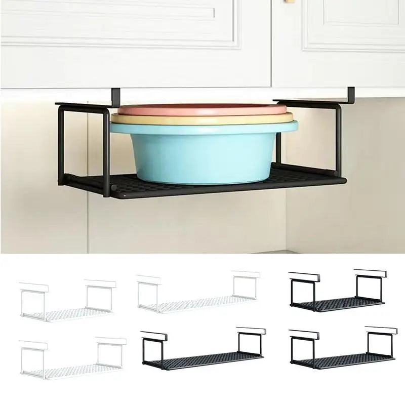 Extendable Under-Cabinet Storage Rack