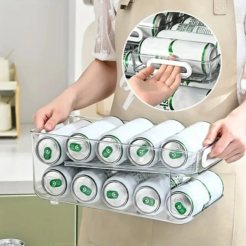 Stackable Fridge Can Dispenser (1/2-tier options)