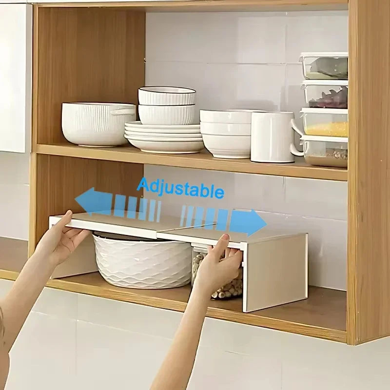 Adjustable Kitchen Cupboard Shelf