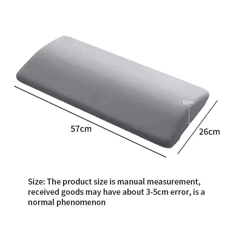 Memory Foam Lumbar Support Pillow | 60 × 24cm