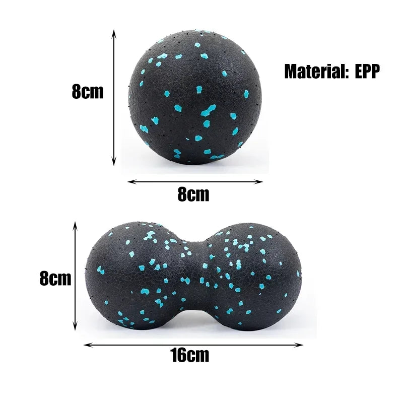 Peanut massage ball for fitness recovery