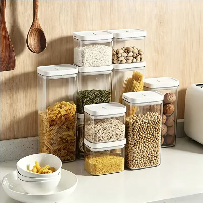 Clear Pantry Container for Pasta & Dry Goods (size options)