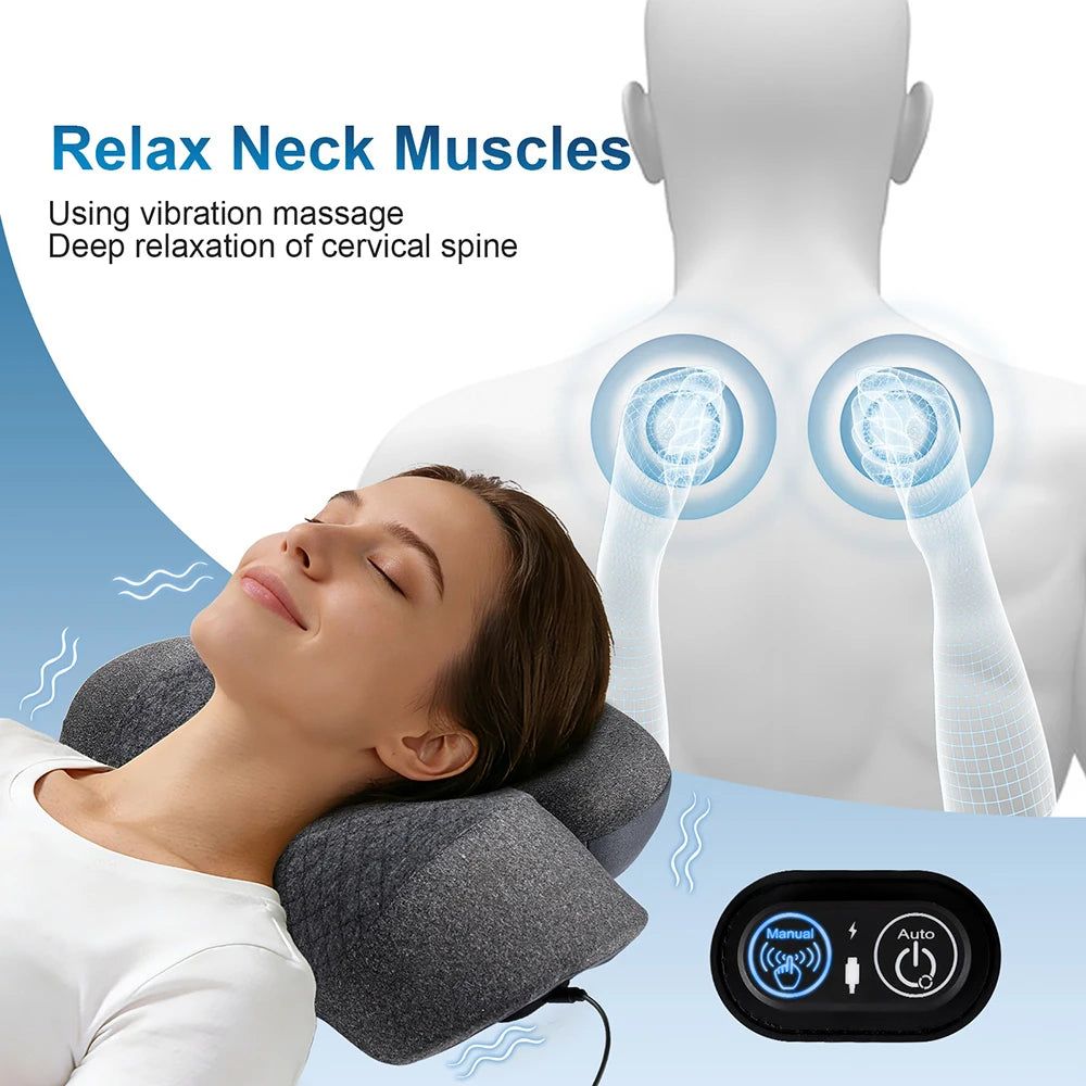 Electric Neck & Shoulder Massage Pillow