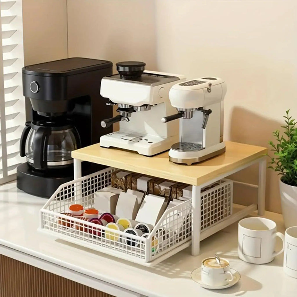 Kitchen Countertop Storage Shelf