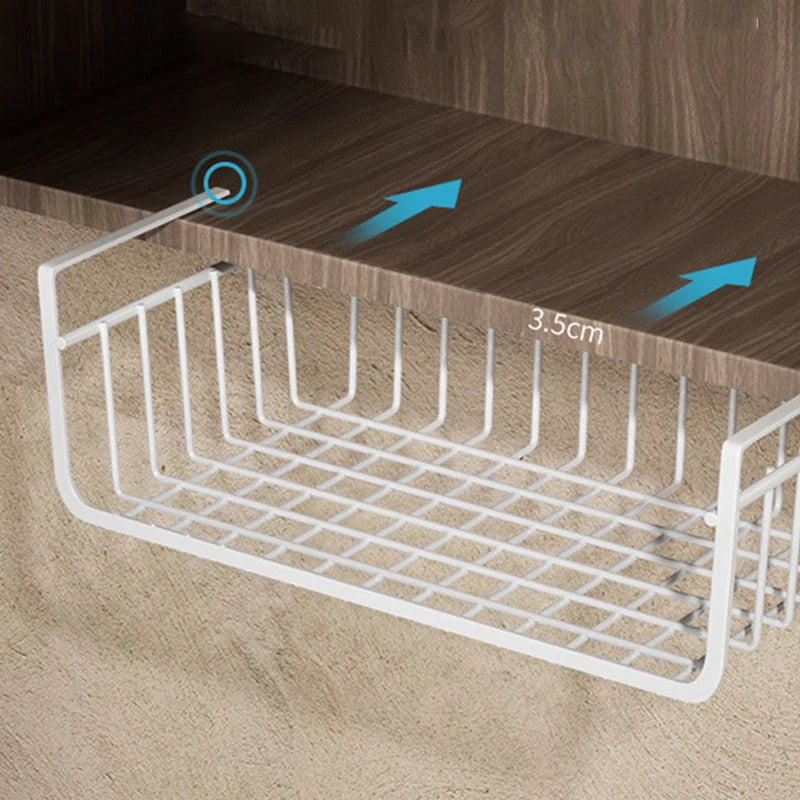 Under-Shelf Wire Basket