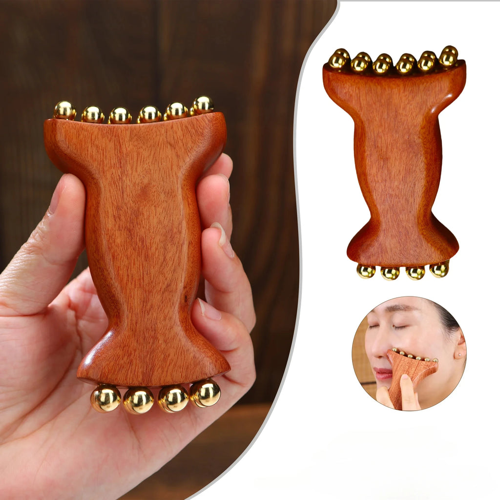 Wooden Facial Massage Tool