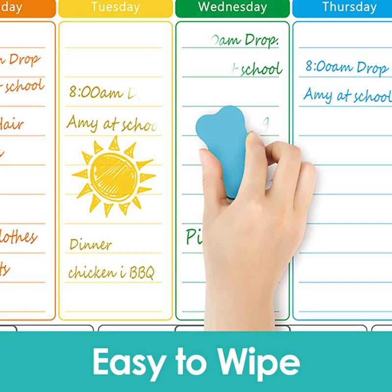 Magnetic Fridge Planner — Multi-Style