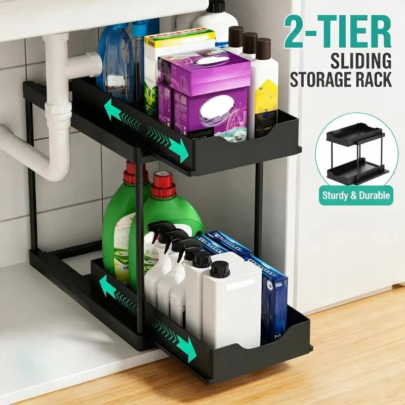 2-Tier Under-Sink Storage Organiser