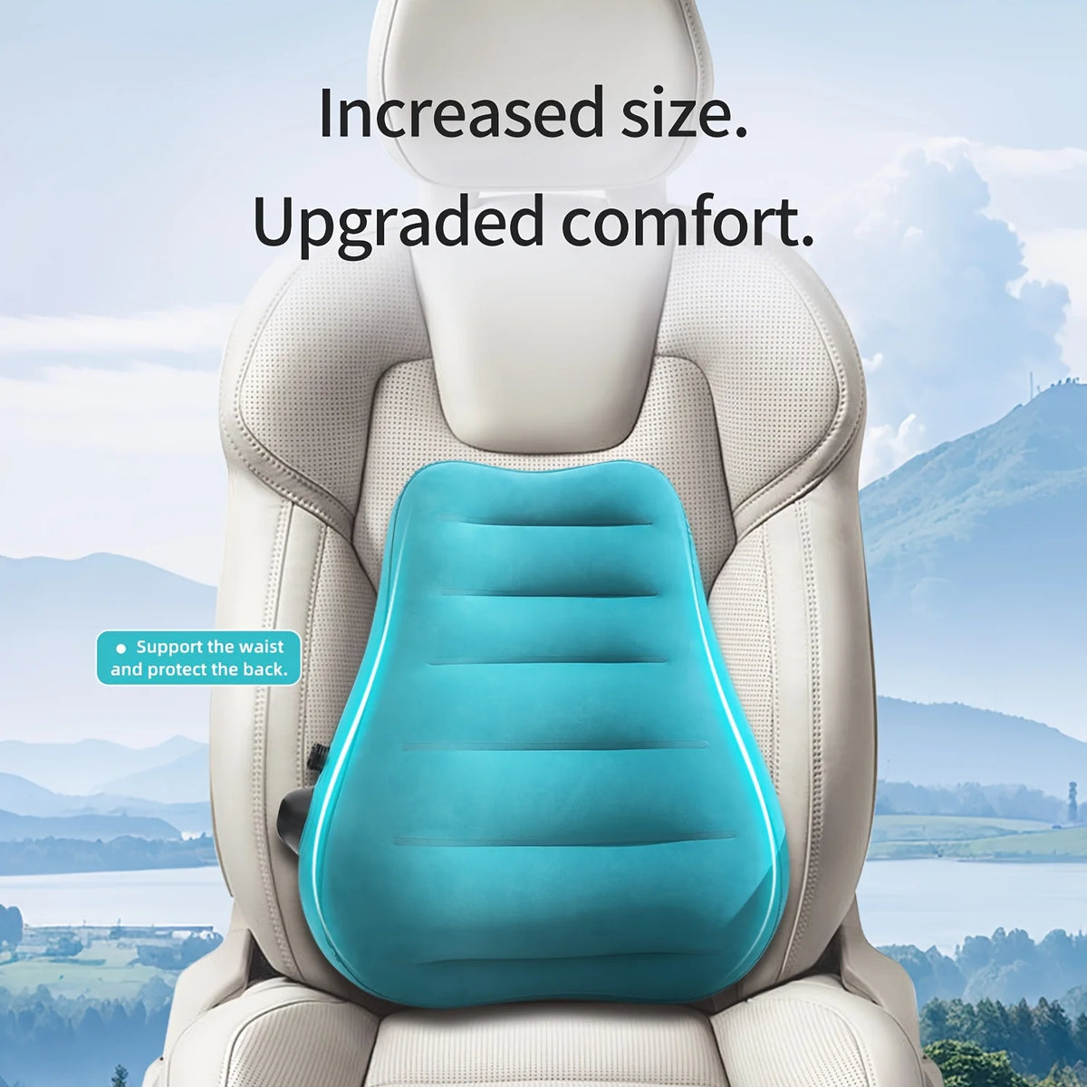 Inflatable Travel Lumbar Cushion