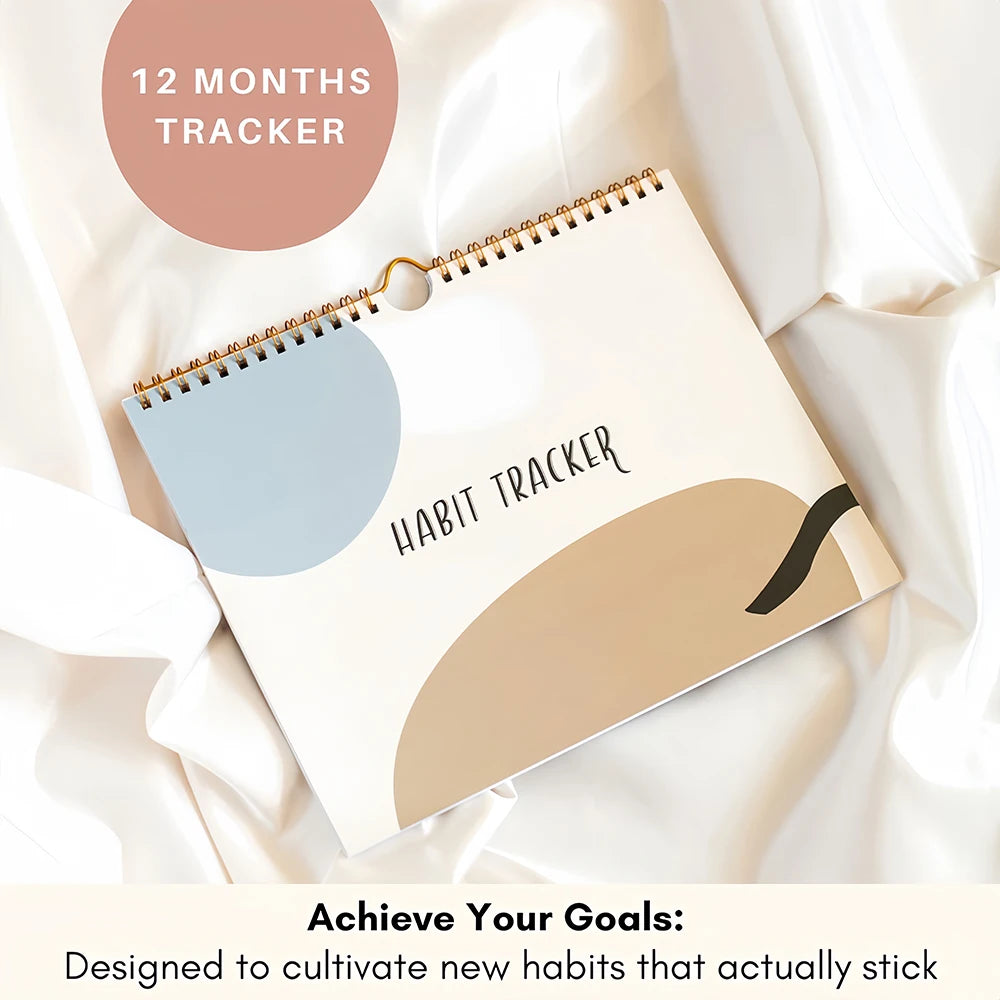 Undated Habit Tracker & Goal Planner