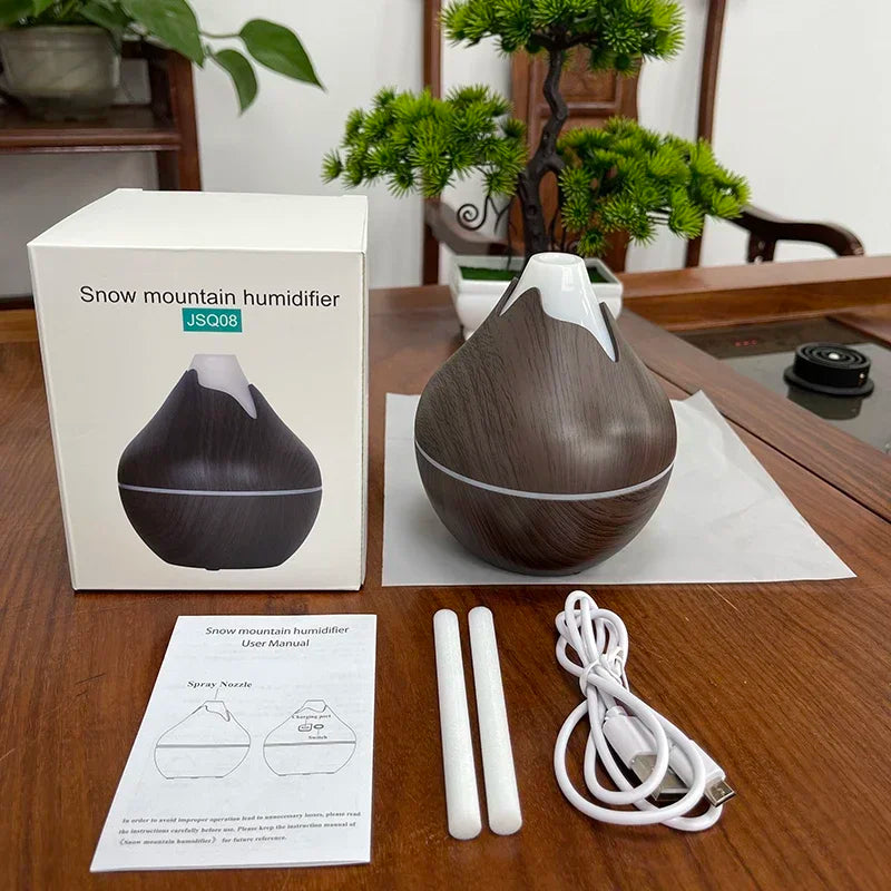 Wood-Grain Aroma Diffuser