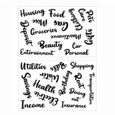 A6 Budget Binder & Cash Envelope Planner