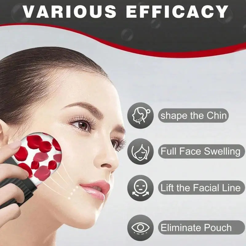 Reusable Silicone Ice Face Roller Set (1/3/4pc options)