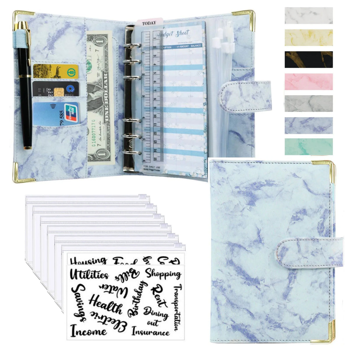 A6 Budget Binder & Cash Envelope Planner