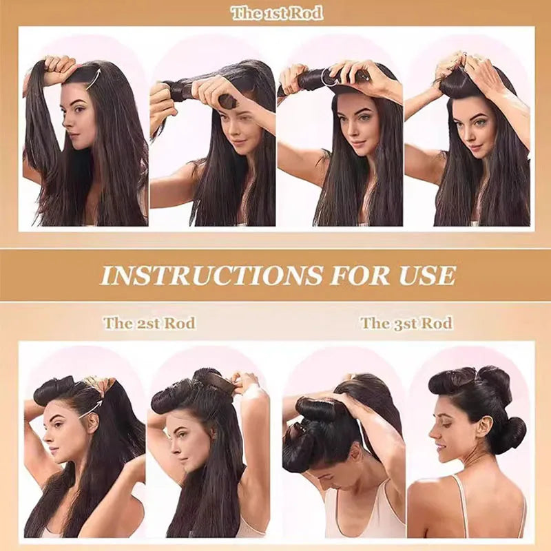 Heatless Hair Curling Wand (1pc)