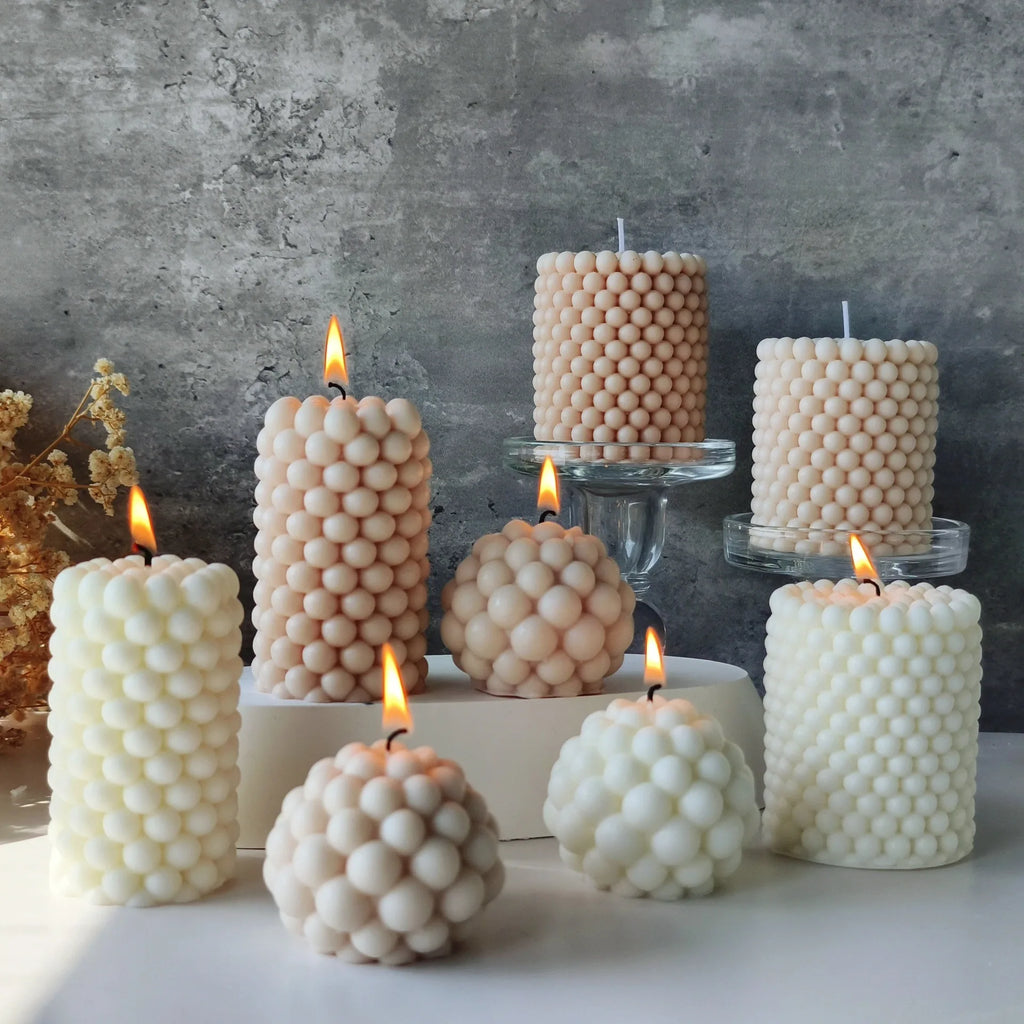 Nordic Bubble Cube Scented Candle