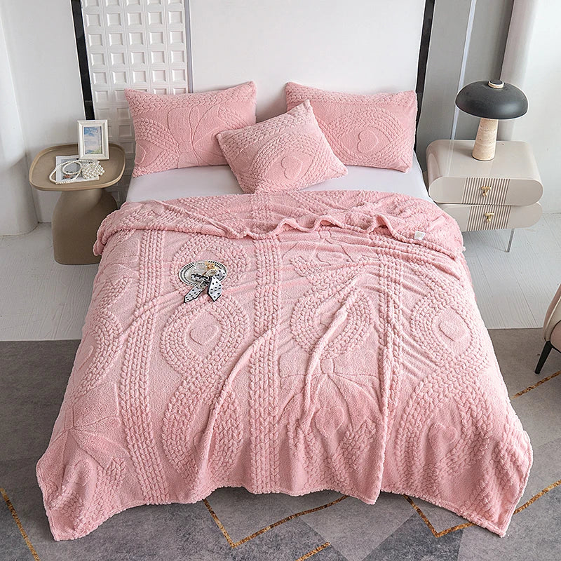 Soft Double-Sided Plush Fleece Blanket