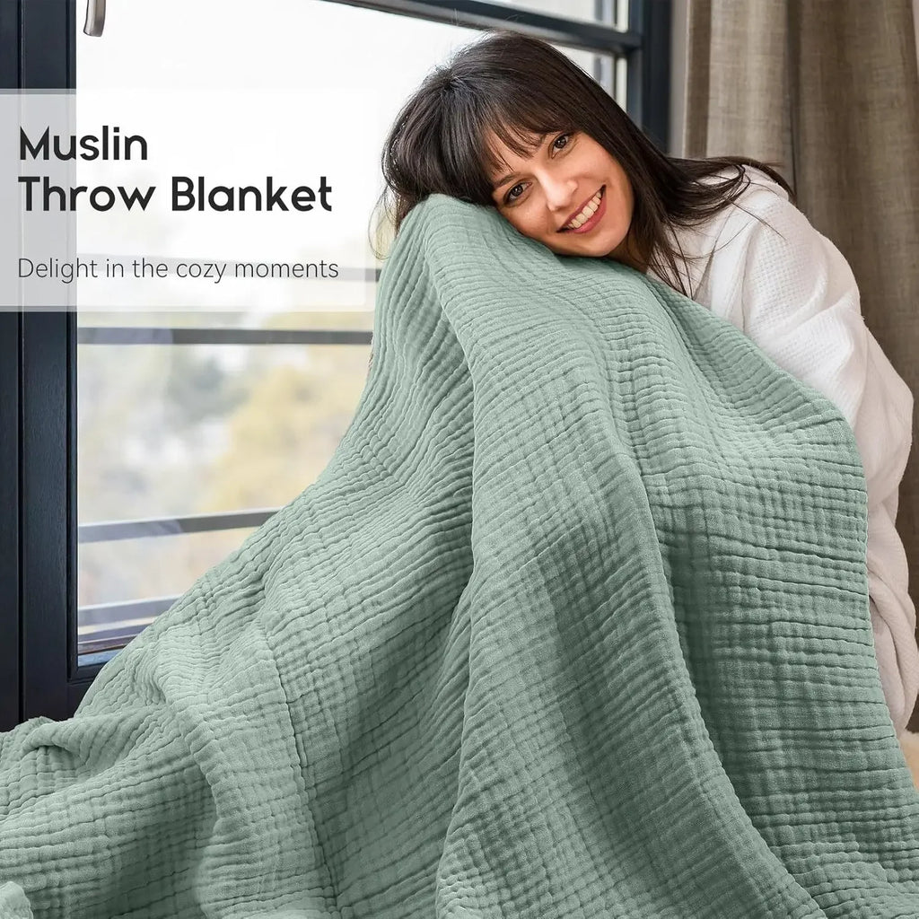 Cotton Muslin Blanket (1–6pc options)