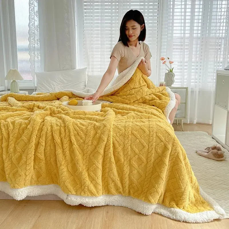 Soft Plush Winter Blanket