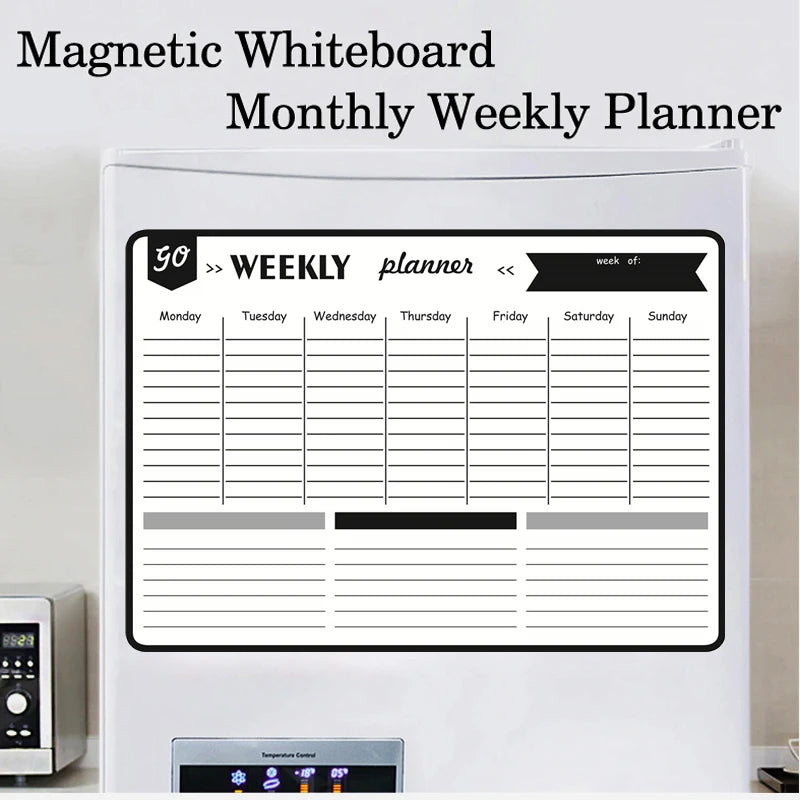Magnetic Fridge Planner — Multi-Style