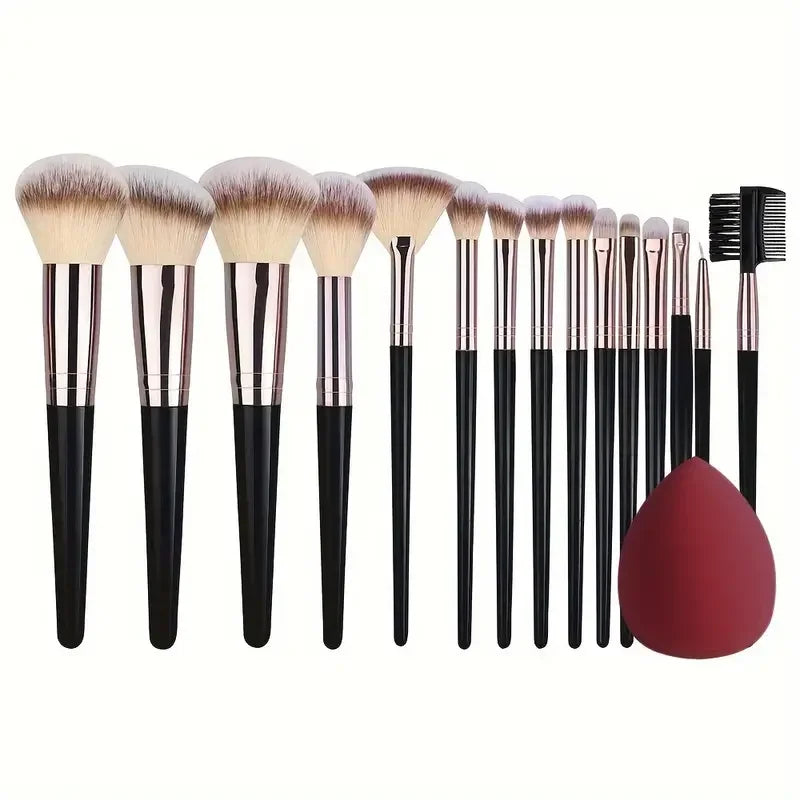 Makeup Brush Set – 3 to 20 Pieces