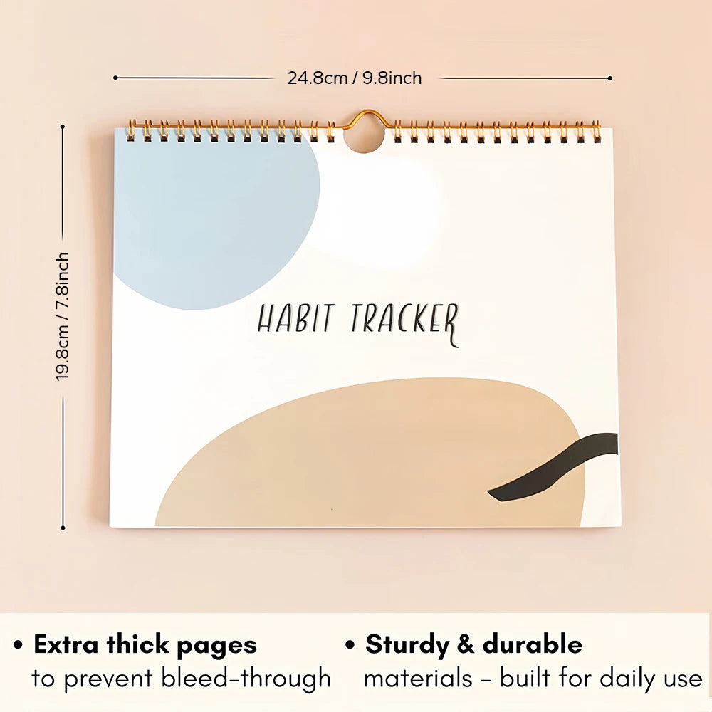 Undated Habit Tracker & Goal Planner