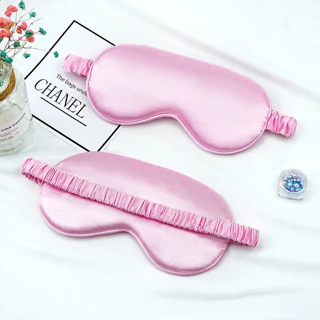 Soft Silk-Feel Sleep Mask