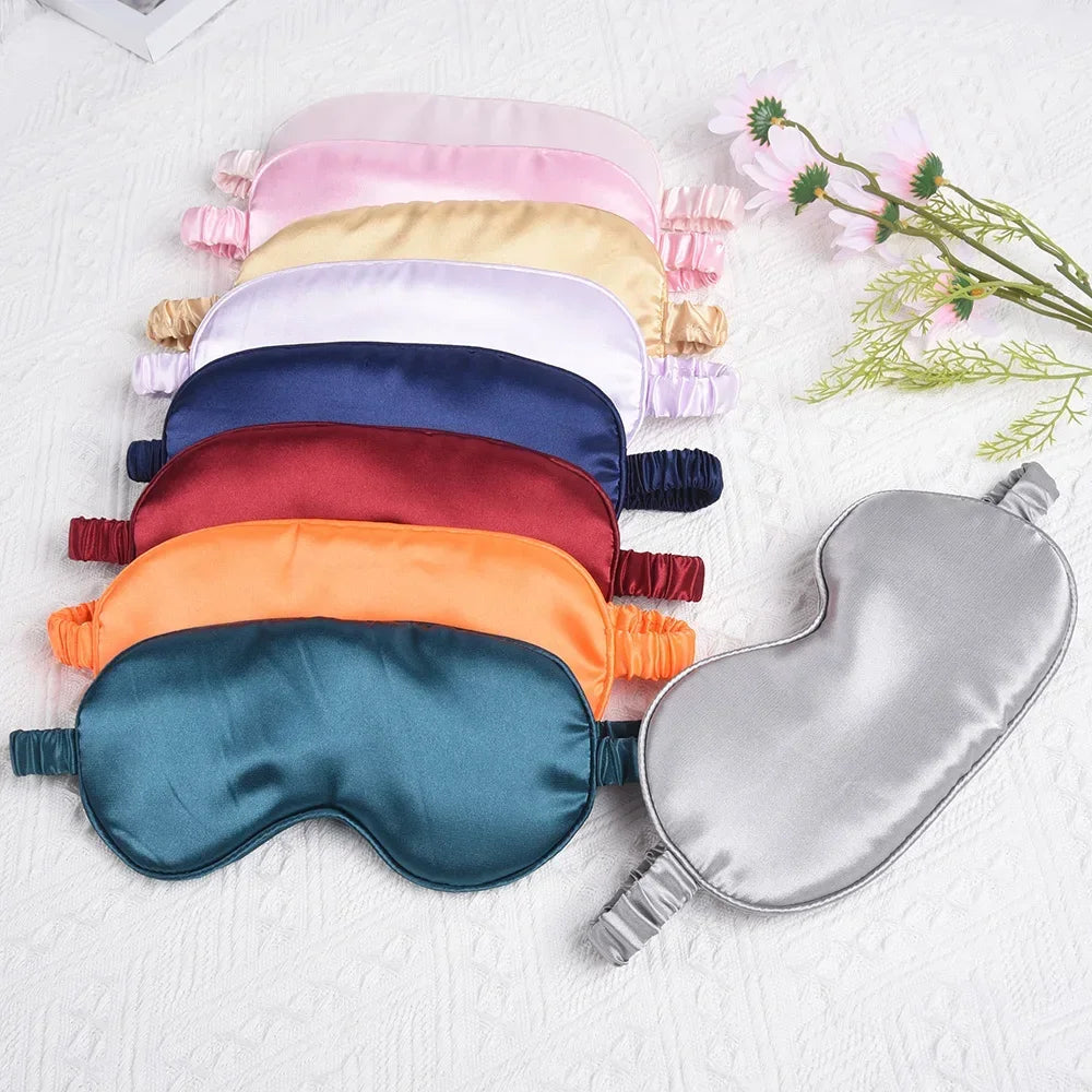 Soft Silk-Feel Sleep Mask