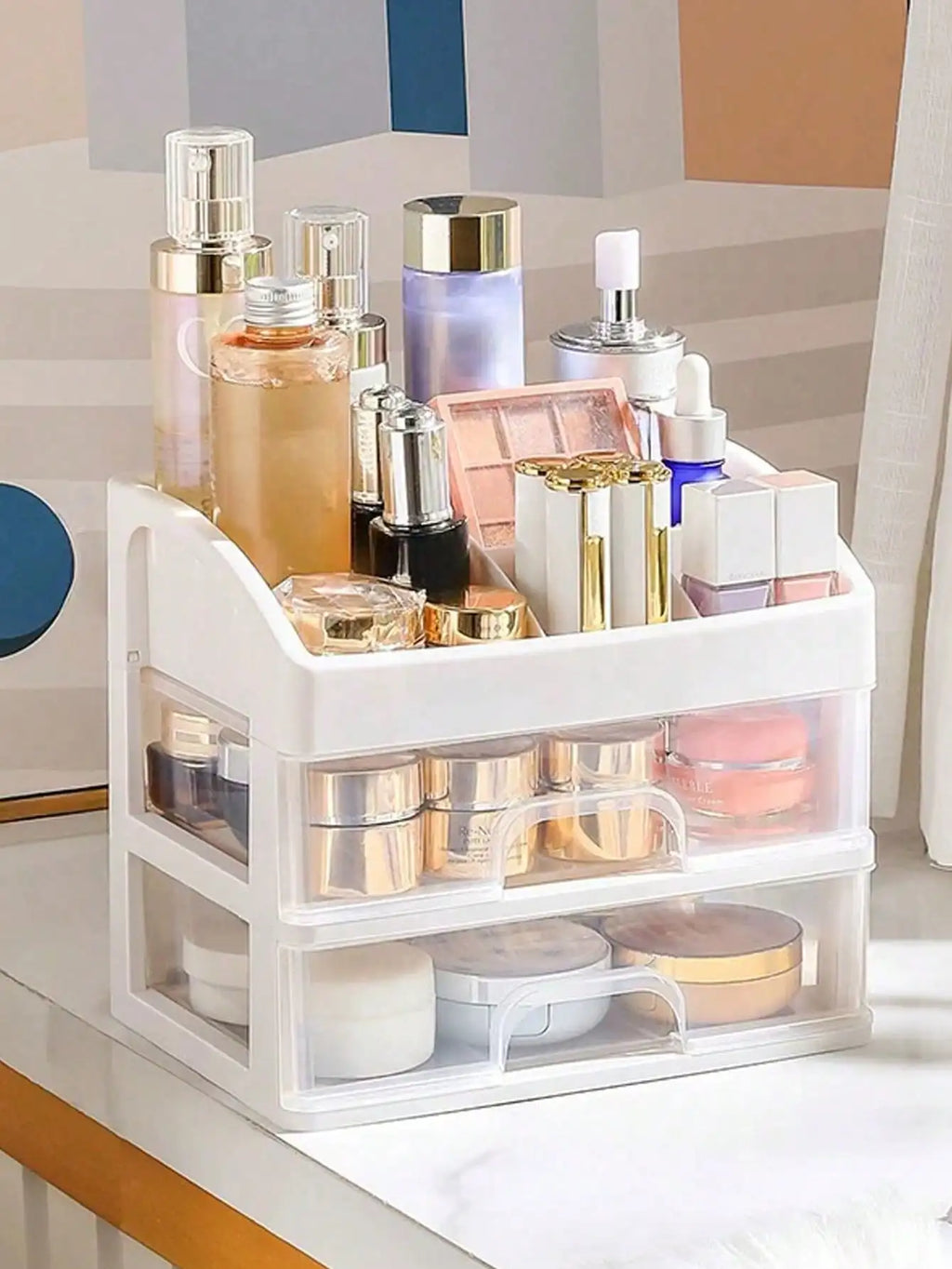 Multi-Layer Cosmetic & Jewellery Organiser (1pc)