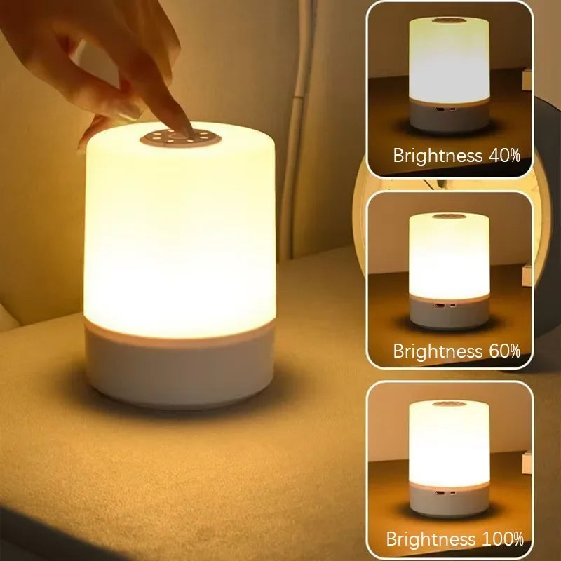 Dimmable Touch Bedside Lamp