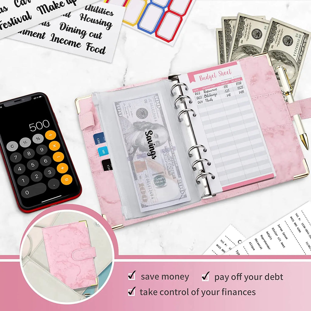 A6 Budget Binder & Cash Envelope Planner