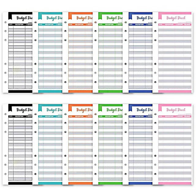 A6 Budget Binder & Cash Envelope Planner
