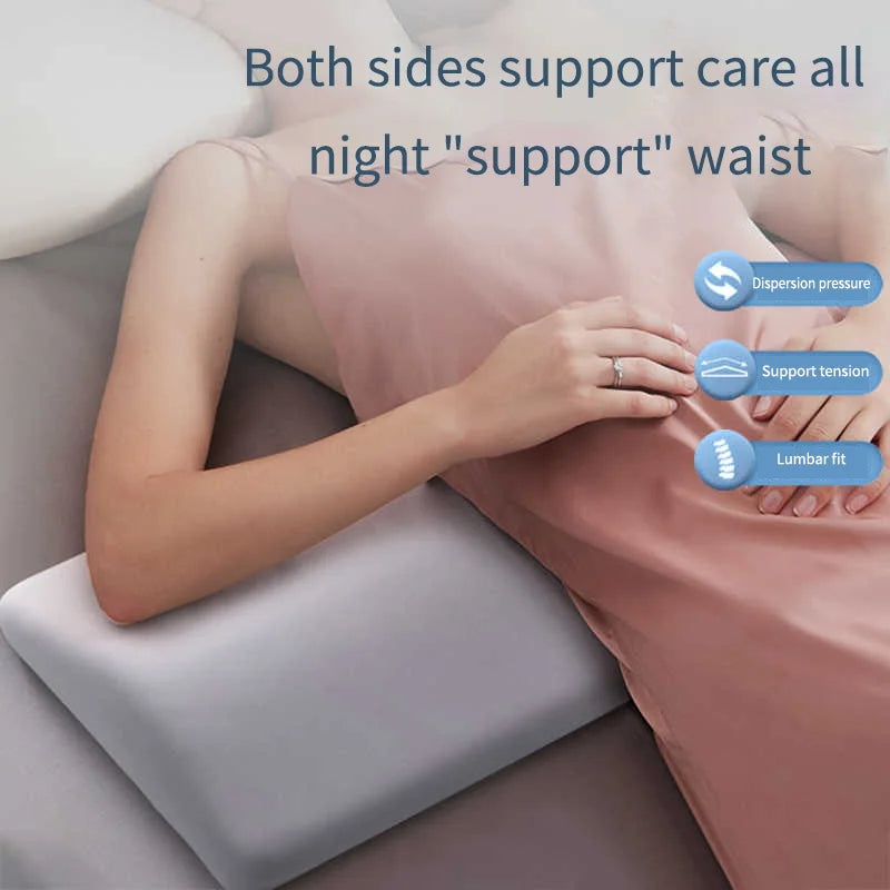 Memory Foam Lumbar Support Pillow | 60 × 24cm