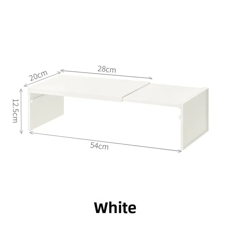 Retractable Kitchen Shelf Household Multifunctional Cabinet Layered Dish Seasoning Bottle Finish Storage Rack Fridge Organizer