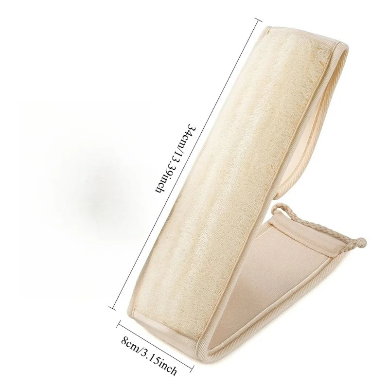 Dual-Sided Loofah Back Scrubber (1pc)
