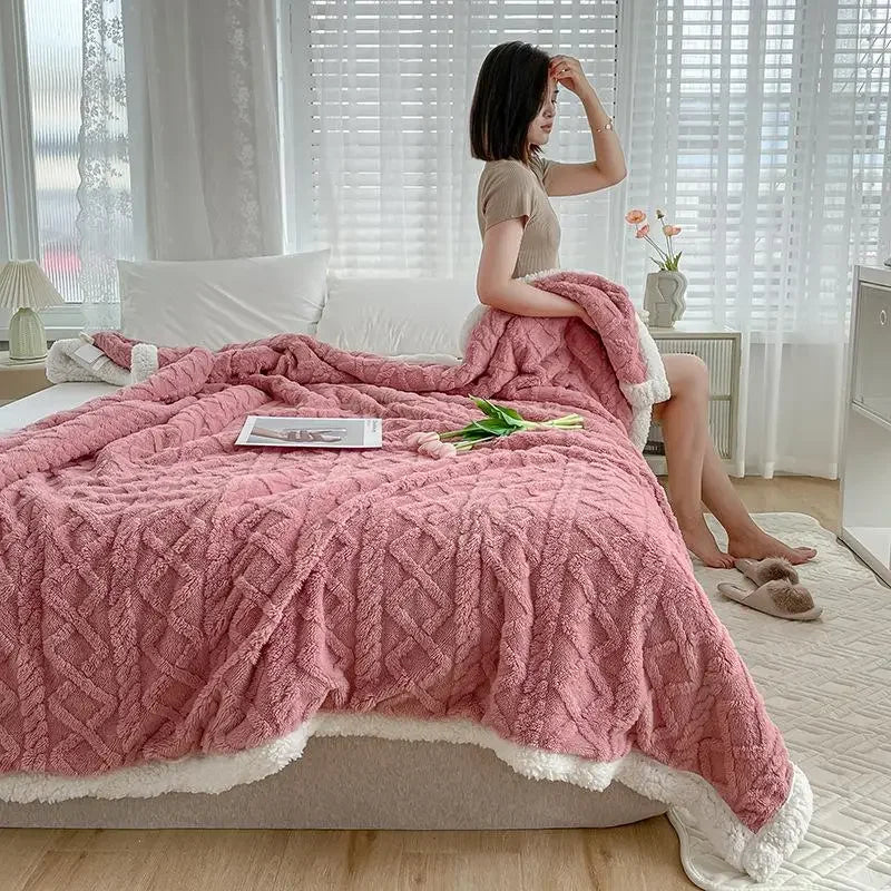 Soft Plush Winter Blanket