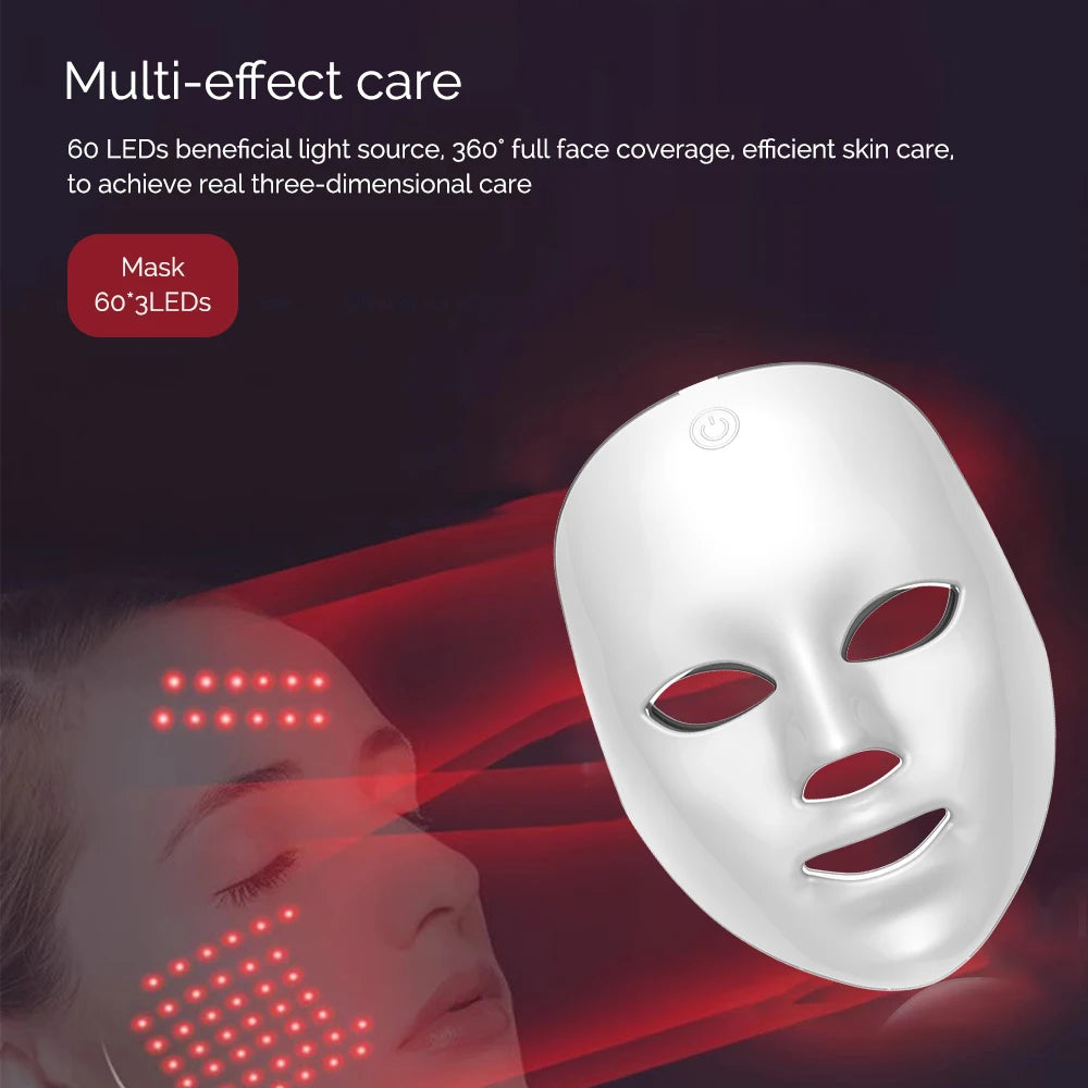 Rechargeable LED Facial Mask